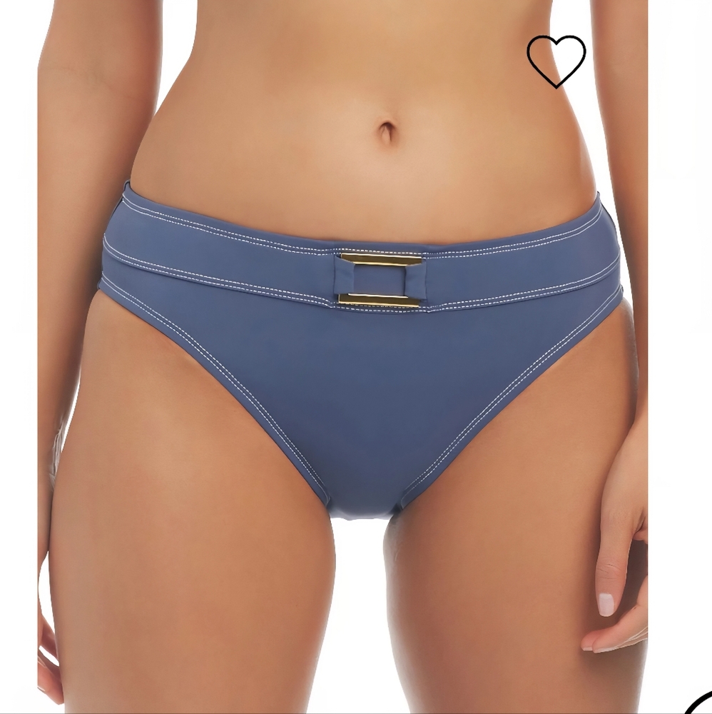 Bleu Rod Be At Tie A Fine Line Hipster Bikini Bottom - Picture 1 of 7